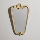 Wall Mirrors in the style of Osvaldo Borsani, Italy, 1950s, Set of 2