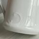 White porcelain milk jug