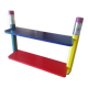 wooden wall shelf multicolor pencils Pierre Sala