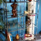 Floor on metal & glass 1970s