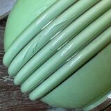 Opaline bedside lamp