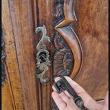 Remarkable Lyonnaise Armoire Louis XV