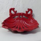 Old cast iron soap dish
