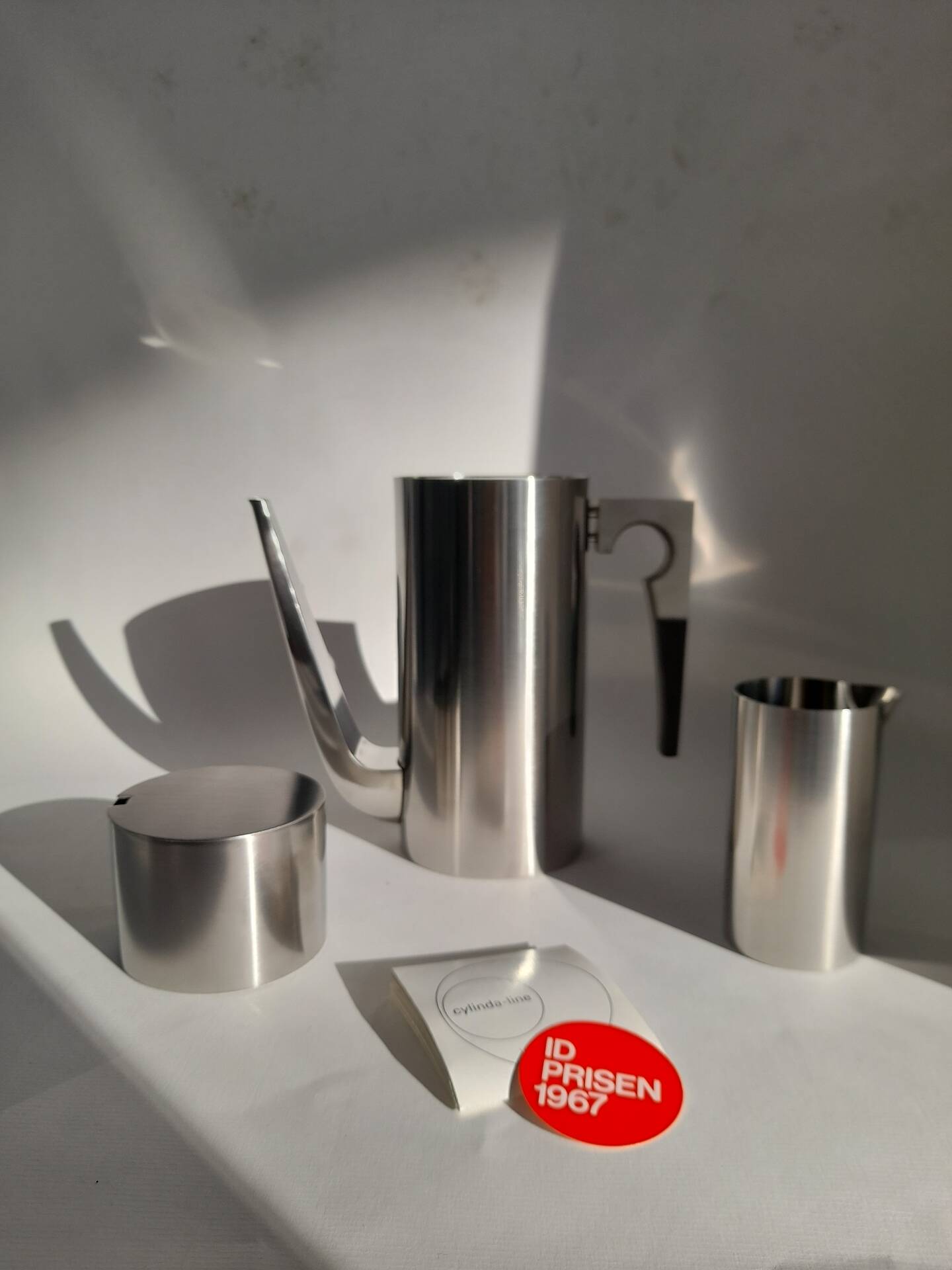 Cylinda coffee pot by Arne Jacobsen for Stelton