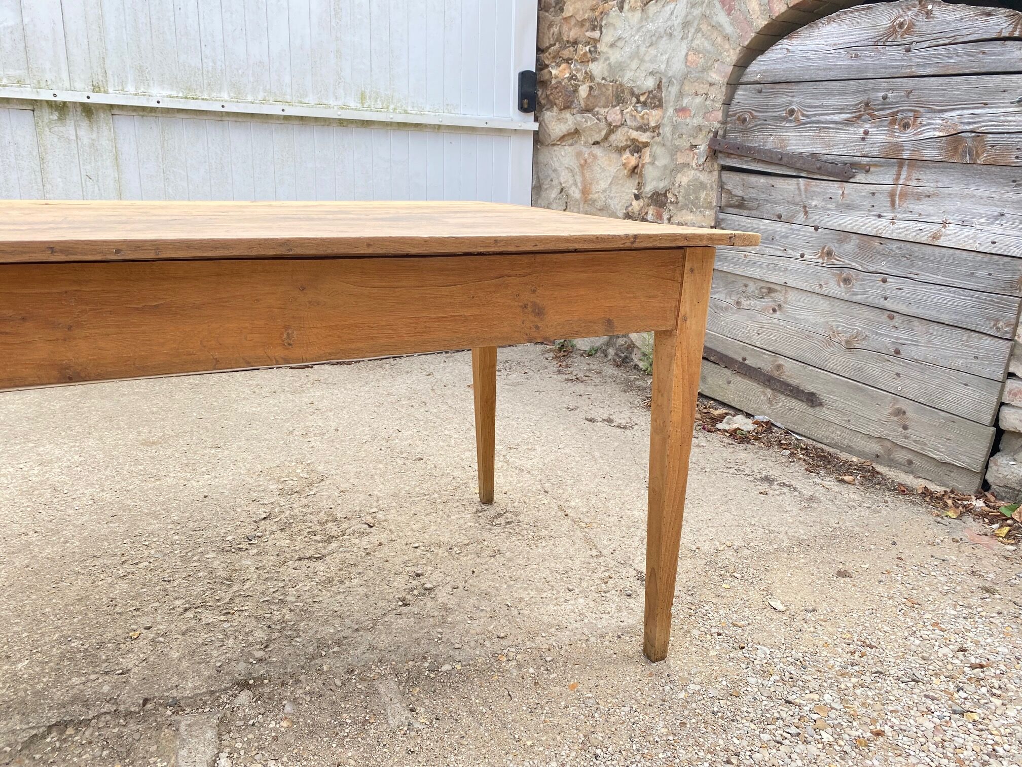 Solid oak farmhouse table 1900