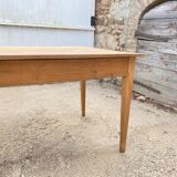 Solid oak farmhouse table 1900