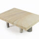 Brutalist Coffee Table by Pia Manu, Belgium, 1970s