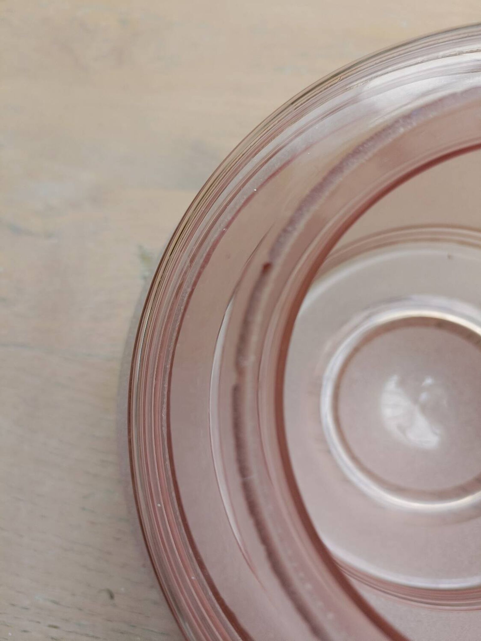 Lustre, plafonnier en verre givré
