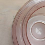 Lustre, plafonnier en verre givré