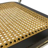 Vintage Cesca chair style b32 model in chrome and black