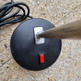 Bauhaus industrial desk lamp, metal, vintage, 50s