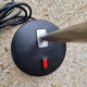 Bauhaus industrial desk lamp, metal, vintage, 50s