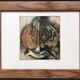 Brigitte coudrain(1934).composition aux fruits,1998.eau-forte aquatint