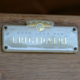 Cooler wooden old bistro