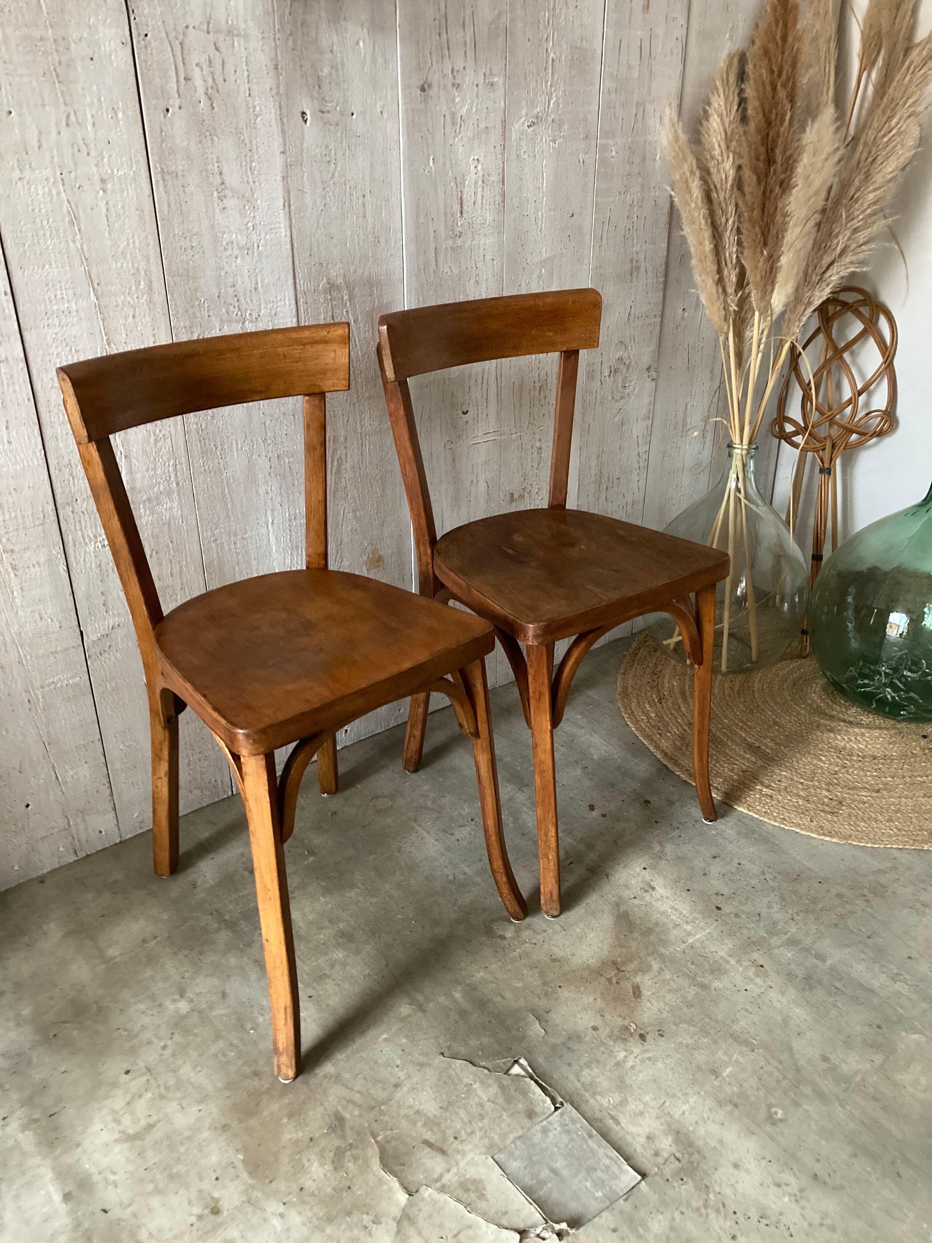 Pair of Baumann chairs