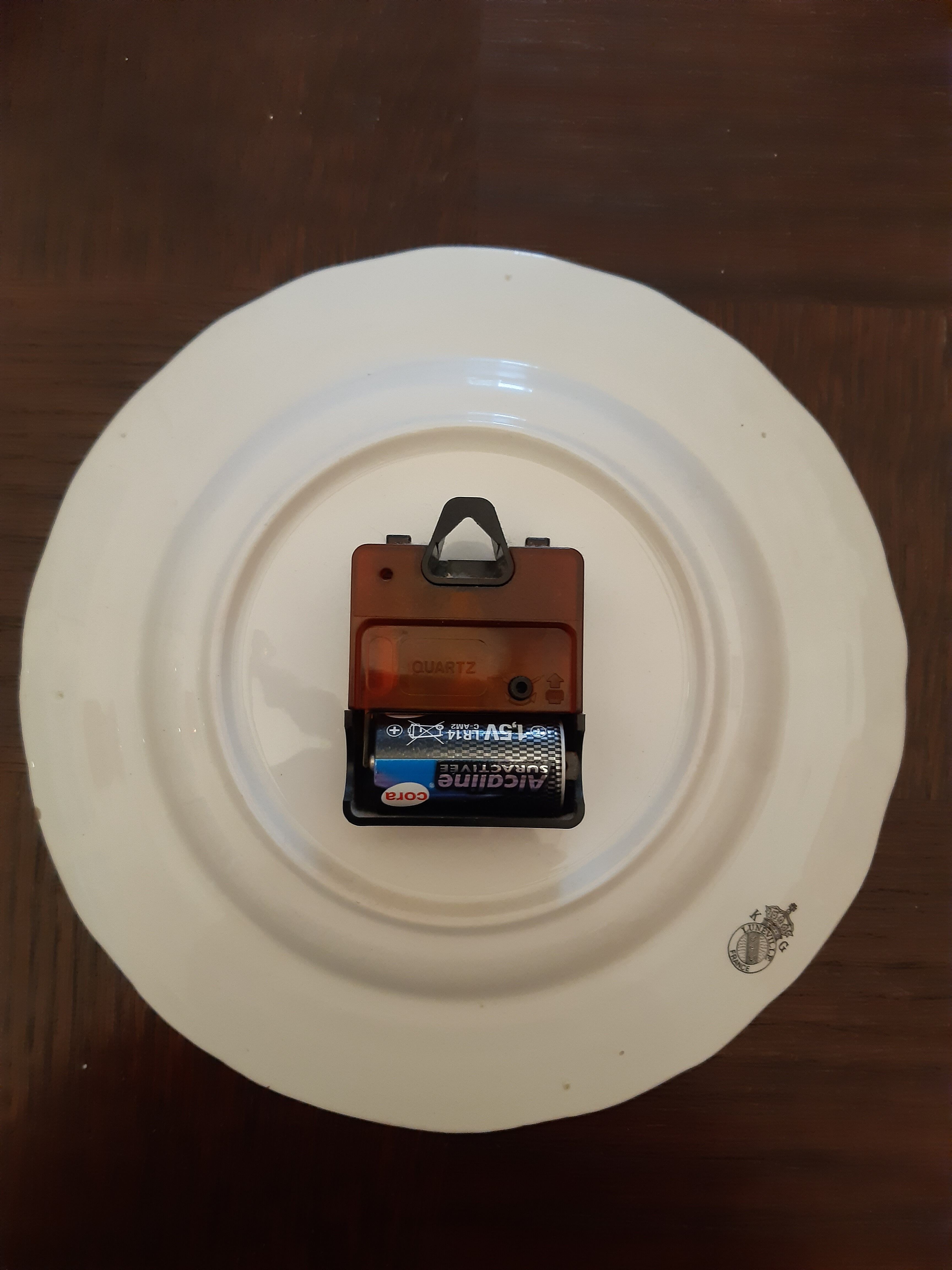 Wall clock plate brand JAZ