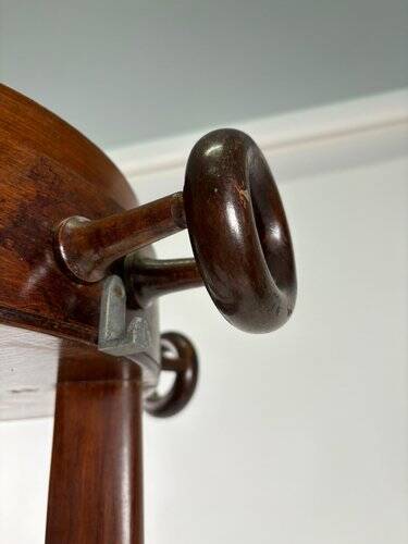 Viennese Secession Wooden Coat Rack in the style of Hoffmann, Vienna, Austria, 1890s