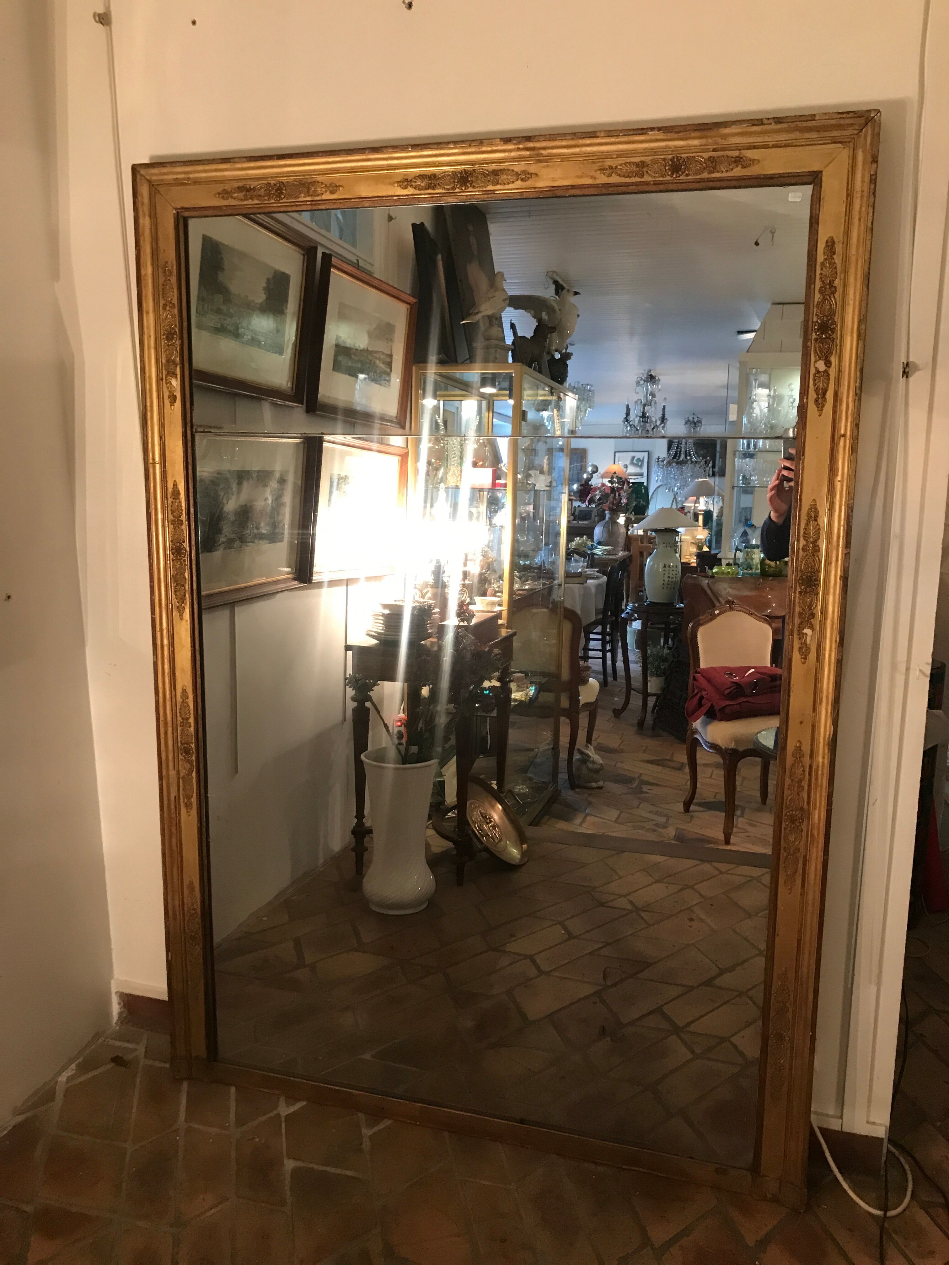 Mirror of time restore 123x175cm