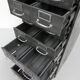 Industrial Steel Chest of Drawers with 20 Drawers