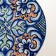 Set de trois plats en céramique peinte espagnole - ⌀ 23, 26 et 32 cm
