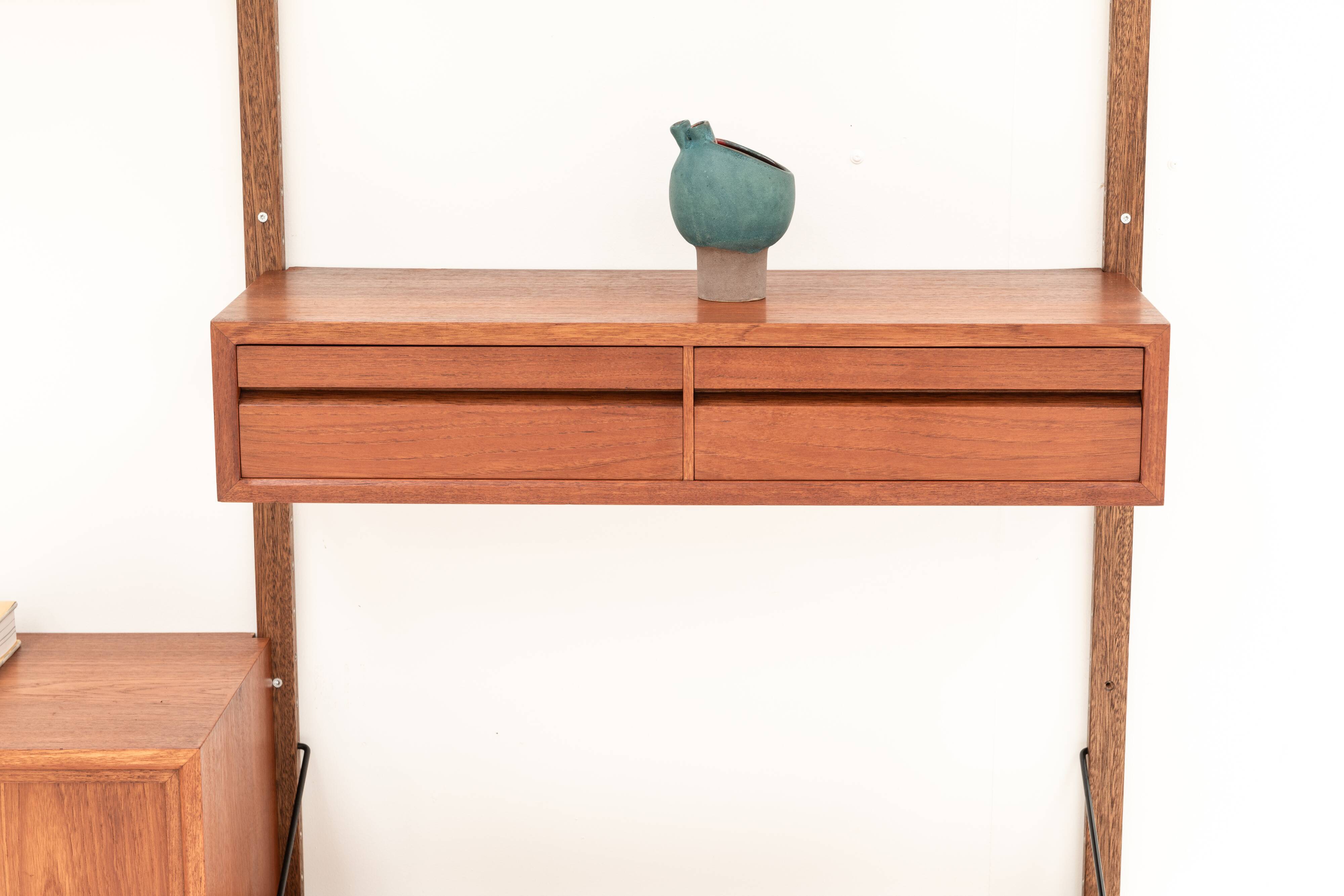 3-column wall unit by Poul Cadovius