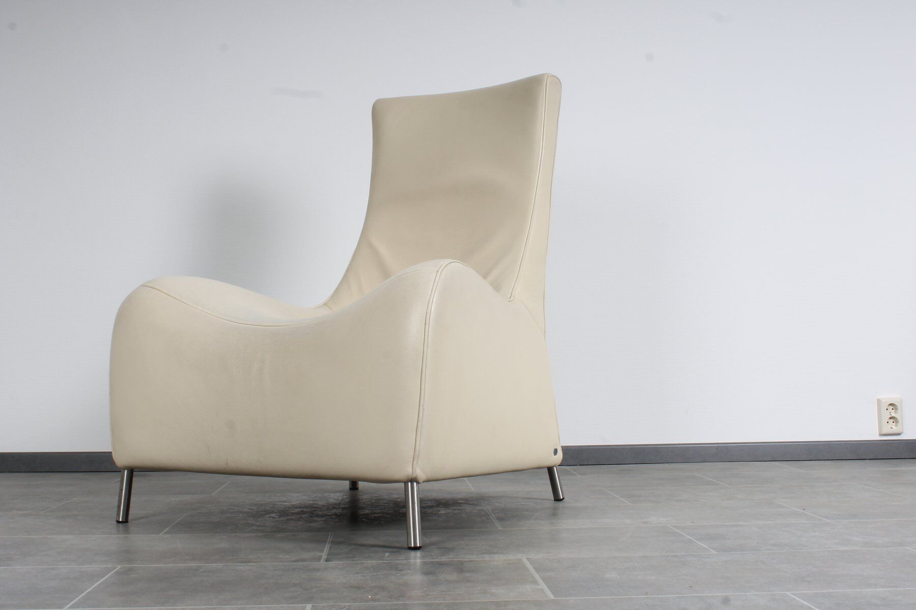 White DS264 model long chair by Matthias Hoffmann for de Sede 1980s