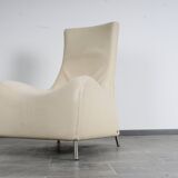 White DS264 model long chair by Matthias Hoffmann for de Sede 1980s