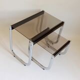 Pair of side tables 70s