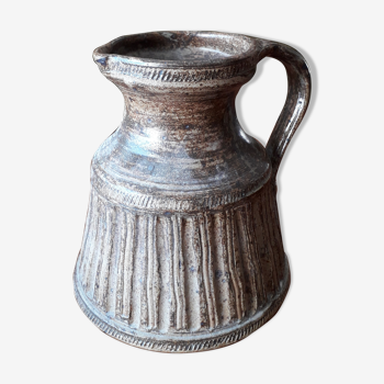 Stoneware pitcher of Poterie La Hulotte - Caylus