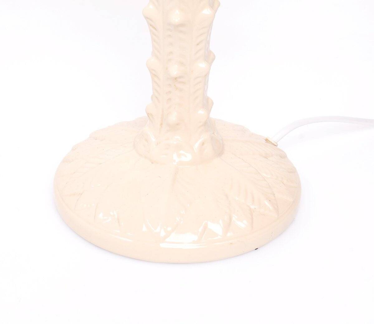 Vintage ceramic palm tree lamp, 1970s