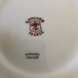 Limoges porcelain service with flowers