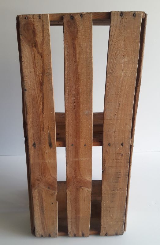 Wooden crate transport colorful poster Magraner-Co Espana