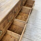 XXL walnut silk loom furniture from the 50s