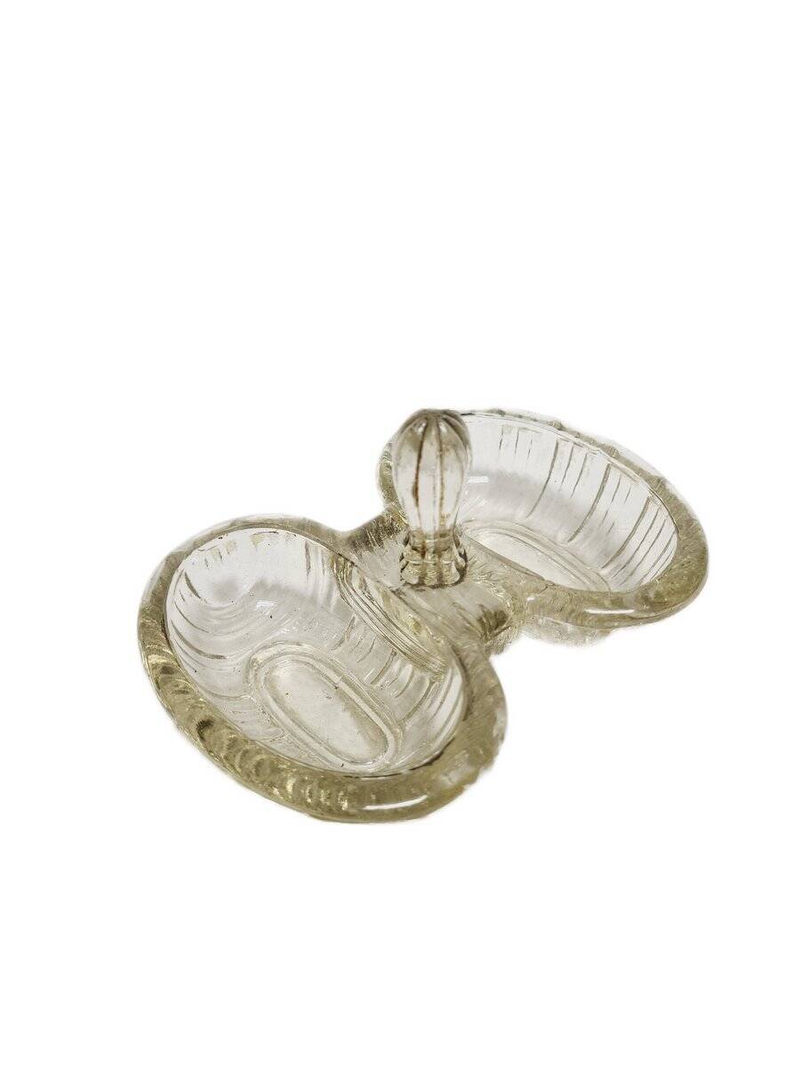 Art Nouveau salt and pepper holder by HSG Ząbkowice, Poland, 1920s