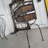 Vintage 20th century wrought iron console