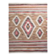 Caramel Brown %100 Wool Handmade Kilim Rug, 293x386 Cm