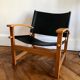Safari armchair by Hyllinge Møbler Denmark, 1970s