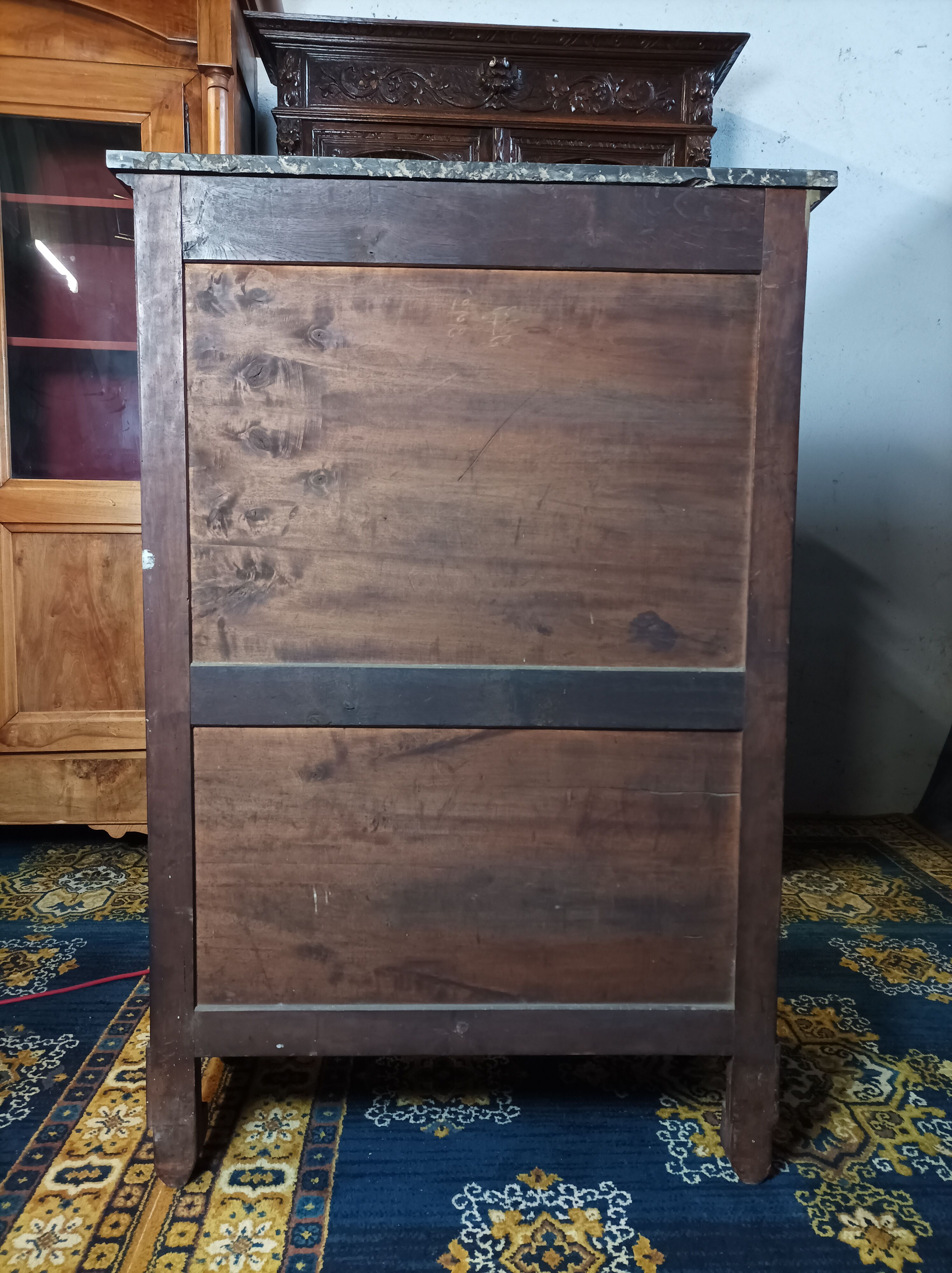 Secretaire Empire en acajou