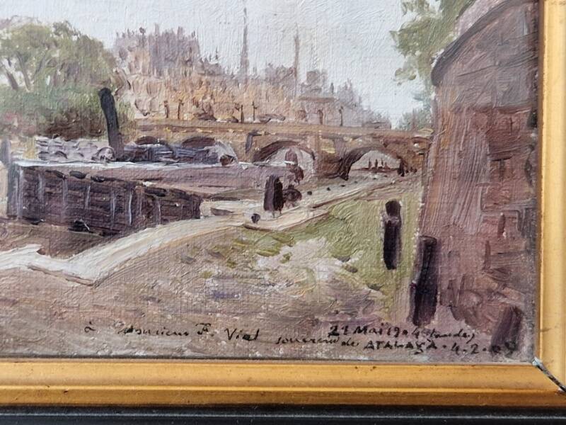 Enrique Atalaya (1851-1914), Spanish painter - Oil on canvas - Paris