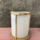 Opaline basket art deco style