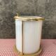 Opaline basket art deco style