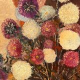 Peinture a l’huile bouquet de fleurs
