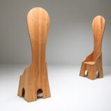 Mario Ceroli 'Fratina' Chairs - 1972