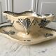 Gravy boat Terre de Fer Sarreguemines late nineteenth century