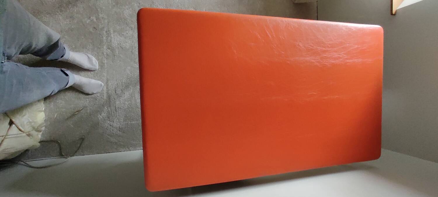 Chrome and skai desk from the 70s