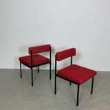Set of 4 dining chairs by Dieter Wäckerlin for Idealheim 1960