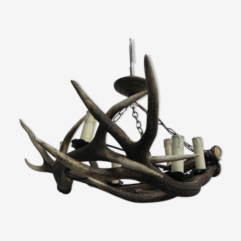 Antler Lamp with 3 antlers