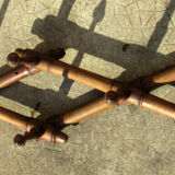 Wall coat rack, bamboo style