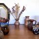 Satin stoneware vase