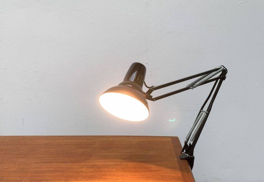 Vintage Swedish desk lamp by Ledu, 1970s.